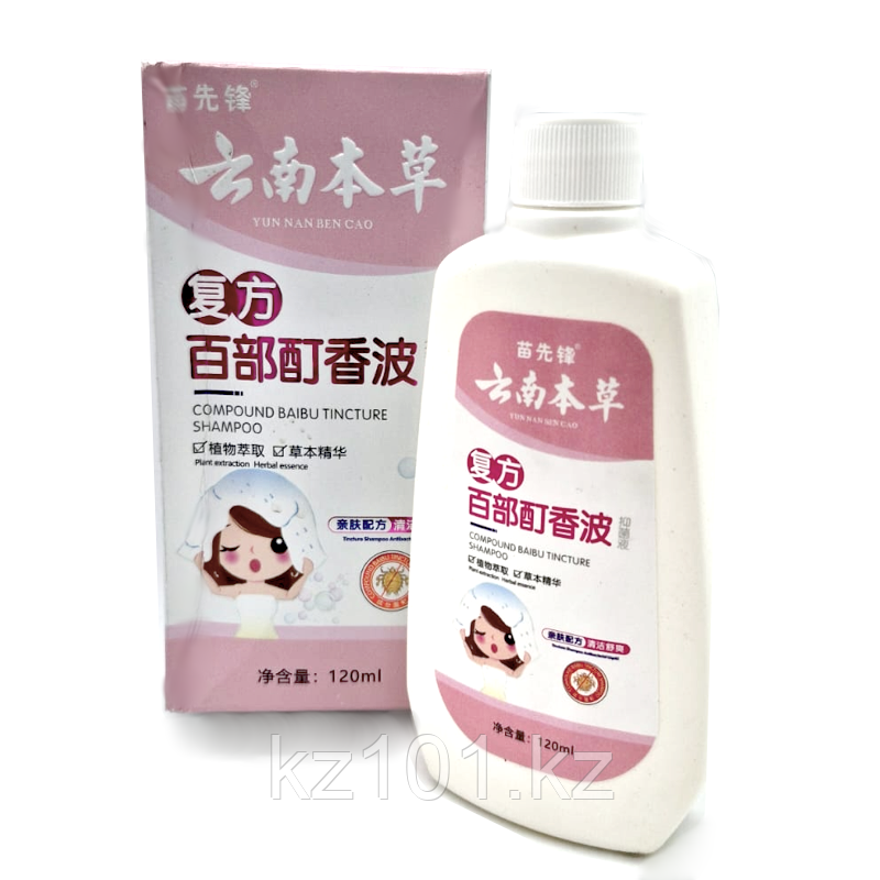Шампунь для борьбы со вшами "Compound Baibu Tincture", фото 1