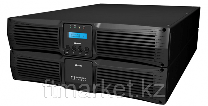 Delta Electronics RT 10kVA, 1:1, 230V, PF unity, default charging current 1.5A, inbuilt 20x9Ah batteries, with, фото 1
