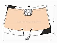Стекло лобовое (Обогрев полный/ Датчик дождя) Kia K5 19-