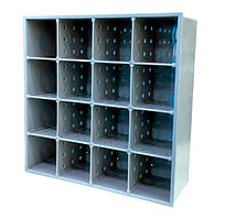 Стенд пластиковый для хранения протирочных материалов NORDBERG S21