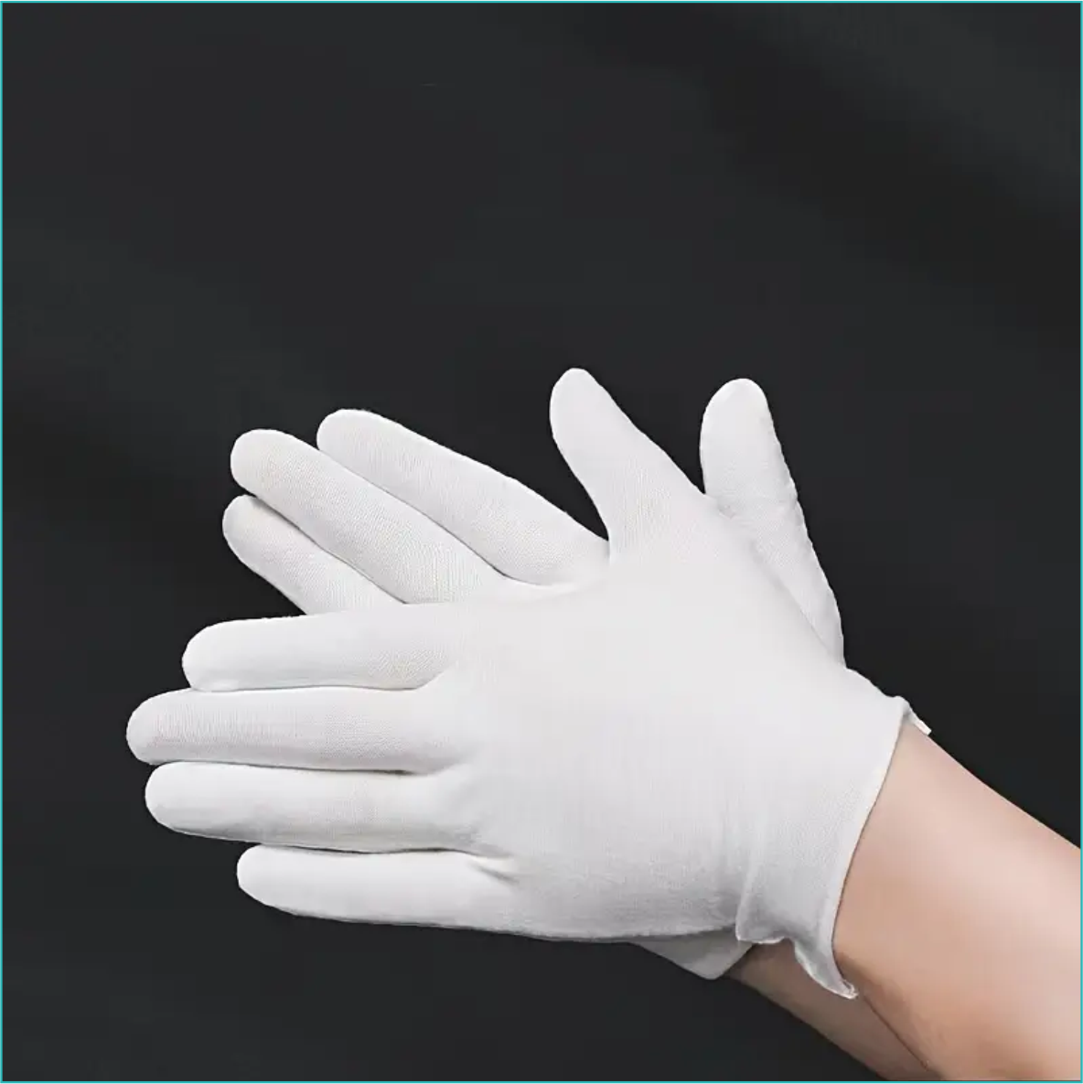 Перчатки универсальные (Белые) L1, фото 1