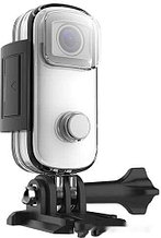 Экшн-камера SJCAM C100 Белая + водонепроницаемый чехол