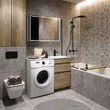 Тумба напольная «TERRA» с двумя ящиками справа 115см с умывальником Forma 115 правая (цвет: дуб балтийский), фото 4