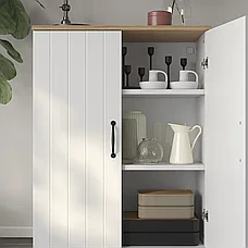 Шкаф СКРУВБЫ СКУБЫ , белый, 70х90 см ИКЕА, IKEA, фото 5