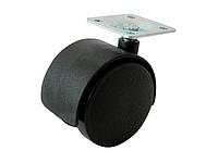 Опора колёсная d50 мм на площадке без фиксатора, пластмасса STARFIX (STARFIX) (SMF-10193)
