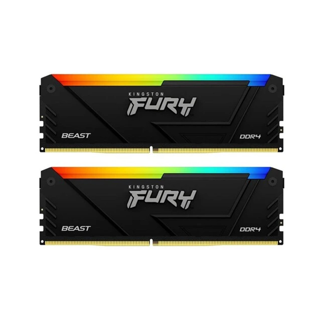 Комплект модулей памяти Kingston FURY Beast RGB KF436C17BB2AK2/16 DDR4 16GB (Kit 2x8GB) 2-027217