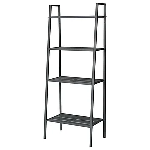 Стеллаж, ЛЕРБЕРГ Леберг, темно-серый, 60х148 см ИКЕА, IKEA, фото 1