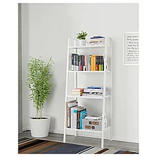 Стеллаж, ЛЕРБЕРГ Леберг, белый, 60х148 см ИКЕА, IKEA, фото 5