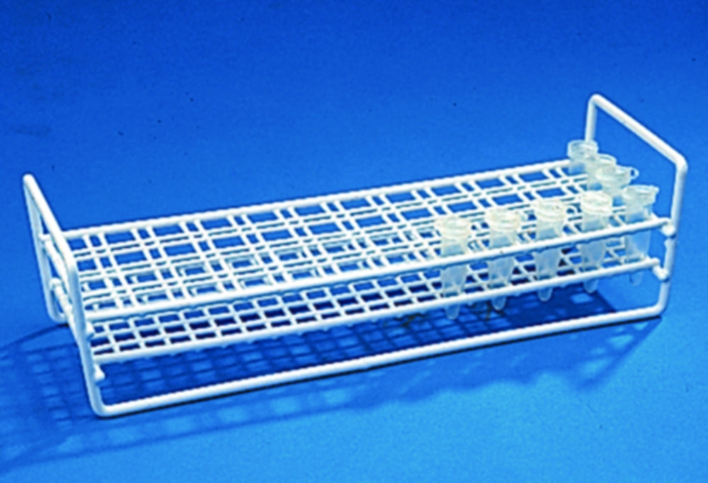 Штатив для пробирок, проволока с полиэтиленовым покрытием