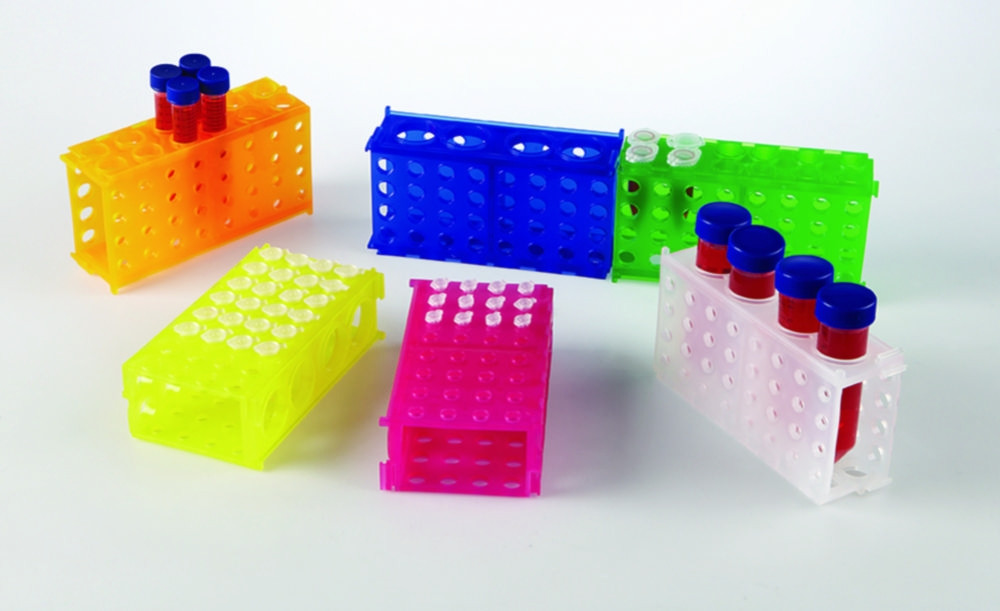 Штатив для пробирок, 4-размерный, полипропилен