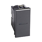 Кнопка AXL Legrand HS4005N 10А 1м антрацит