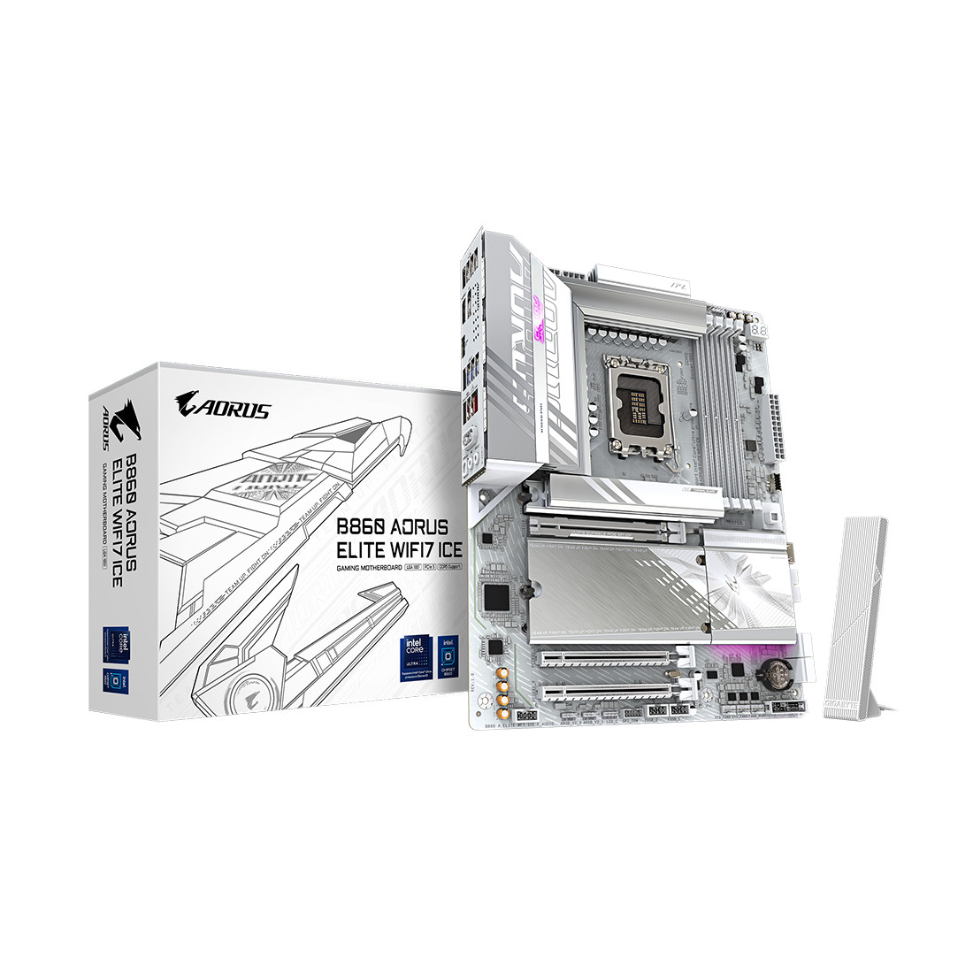 Материнская плата Gigabyte B860 A ELITE WF7 ICE 2-027307-TOP