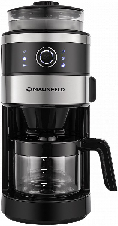 Кофеварка Maunfeld MF-731BK, фото 1