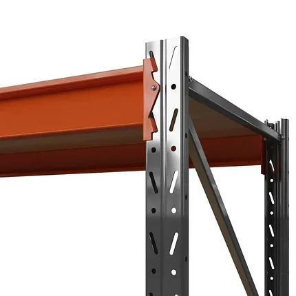 Стеллаж металлический Оптима, 2500x1250x785 мм. Ярусы: 3 шт. фанера, фото 2