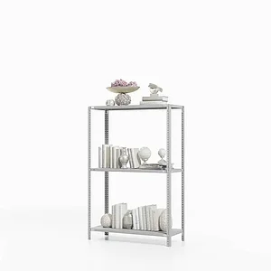 Стеллаж интерьерный ТС Лайт, 1000х700х400 мм. Полки: 3 шт. металл (ТС 10070430)