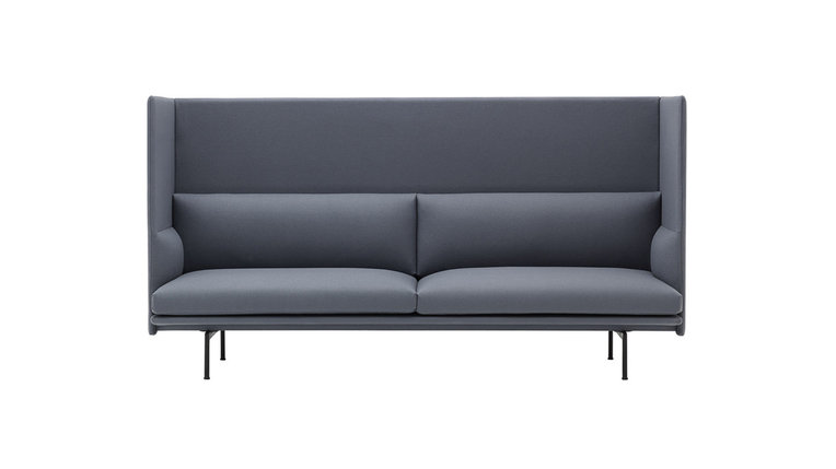 Диван трехместный Pratt с высокой спинкой, фото 1