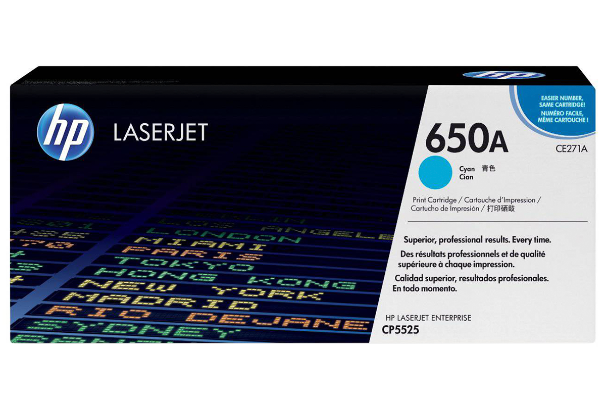 hp Картридж HP LaserJet CE271A Cyan Print Cartridge for Color LaserJet CP5525