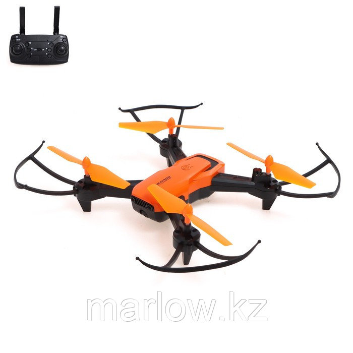 Квадрокоптер LH-X56WF, камера, передача изображения на смартфон, Wi-FI, цвет оранжевый