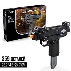 Конструктор Оружие Техно «Автомат УЗИ», 359 деталей, 6 пуль, стреляет