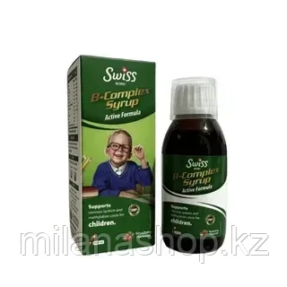 Swiss Bork® B-Complex Syrup - Детский сироп с В-Компексом 150 мг