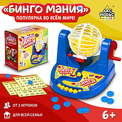 Настольная игра для детей на везение «Бинго мания», 35 двусторонних карточек, от 2 игроков, 6+