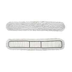 Моп хлопковый разрезной, крепление карман, 100 см