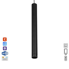 Светильник трековый ULTRA "Селди" LED 6Вт 3000K-5700К CRI90 черный 3х3х30 см