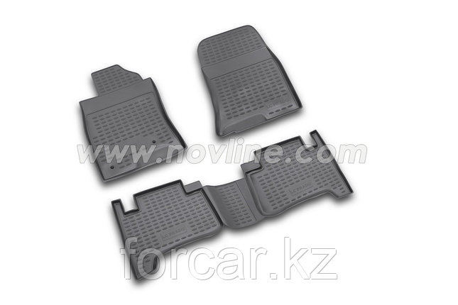 Коврики в салон TOYOTA Land Cruiser 100 1998-2007, 3 шт. (бежевые), фото 2