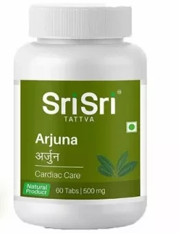 Арджуна (Arjuna Sri Sri ) для лечения сердечно-сосудистых заболеваний 60 табл, фото 1
