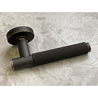 FORME 335-RFT GRAP дверная дверная ручка CITY на круглой розетке FIXA графит