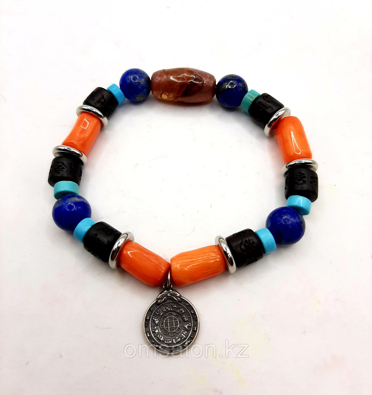 Браслет на удачу и защиту в тибетском стиле, фото 1