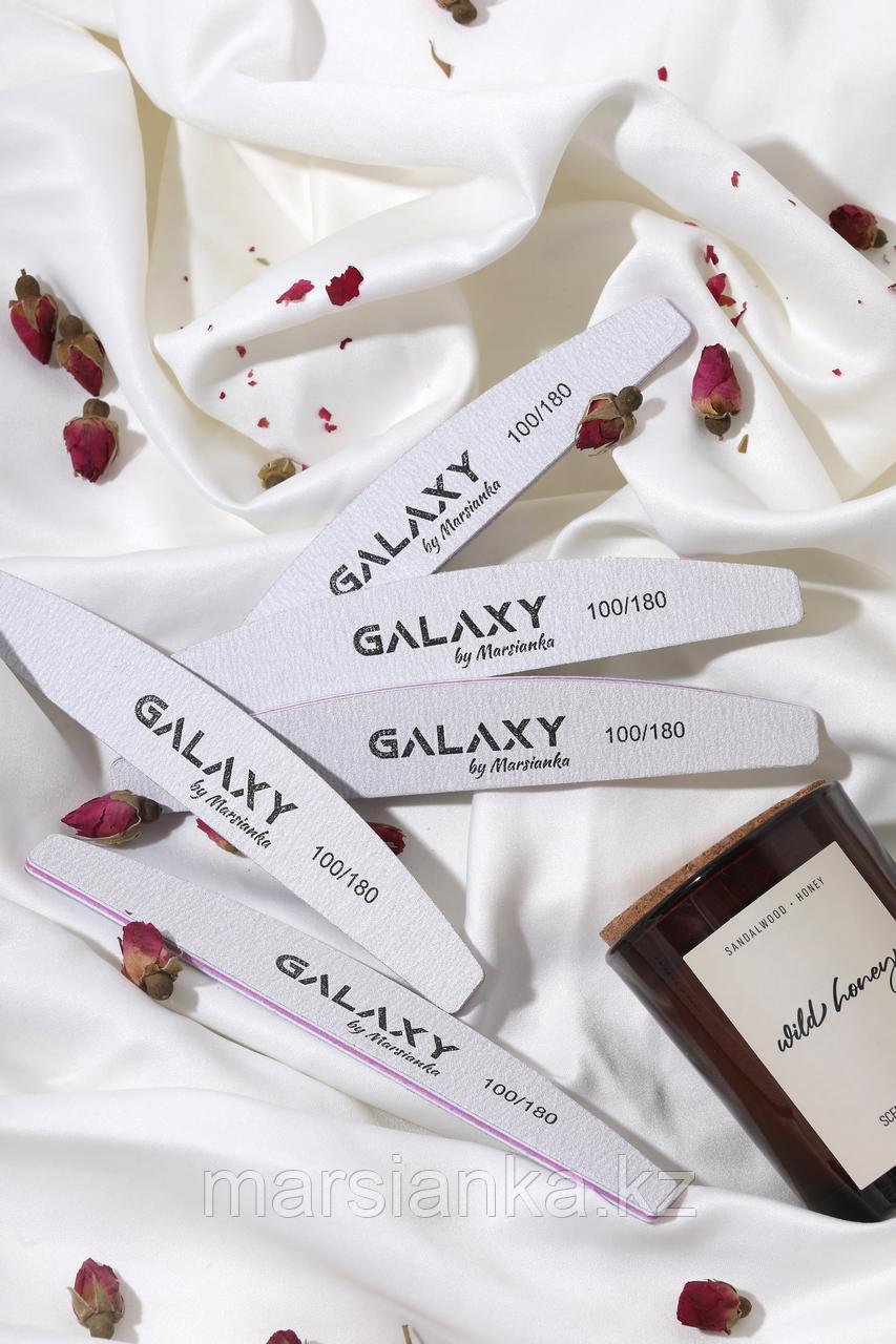 Пилка лодочка серая Galaxy 100/180 грит, фото 1