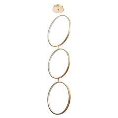 Светильник BayerLux "Трио" 3хLED 100Вт 3000-6000К золото 40х15х100 см