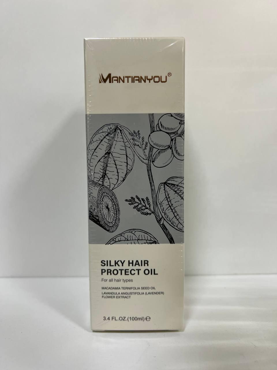 Mantianyou Silky Hair Protect Oil Масло для волос Гладкость шелка 100ml
