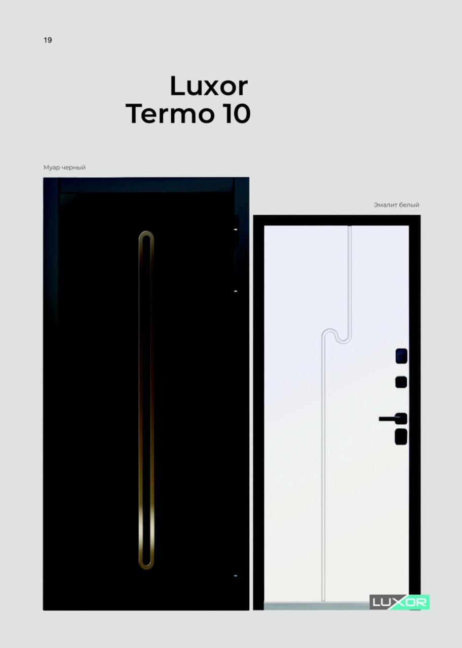 Дверь для частного дома Luxor Termo 10