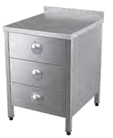 Группа ящиков из нержавеющей стали AISI 430 500x600x850mm