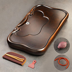 Поднос деревянный для чайной церемонии, чабань, 64 х 37 х 6 см, красное сандаловое дерево