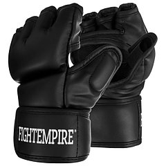 Перчатки для ММА тренировочные FIGHT EMPIRE, чёрные, размер М