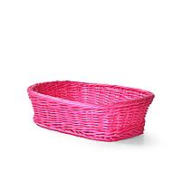 Fissman Плетеная корзинка прямоугольная 26x19x7 см (пластик)