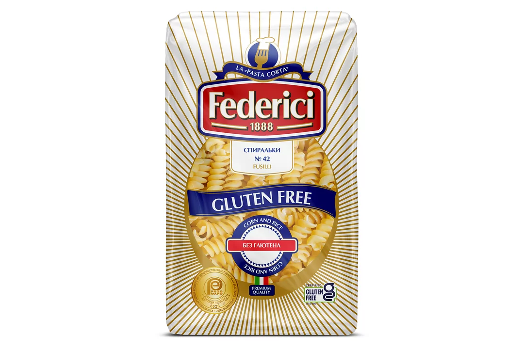 Federici Fusilli Макаронные изделия безглютеновые Спиральки, 400 г