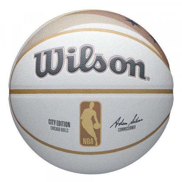 Мяч баскетбольный Wilson NBA Team City Collector Chicago Bulls, фото 1