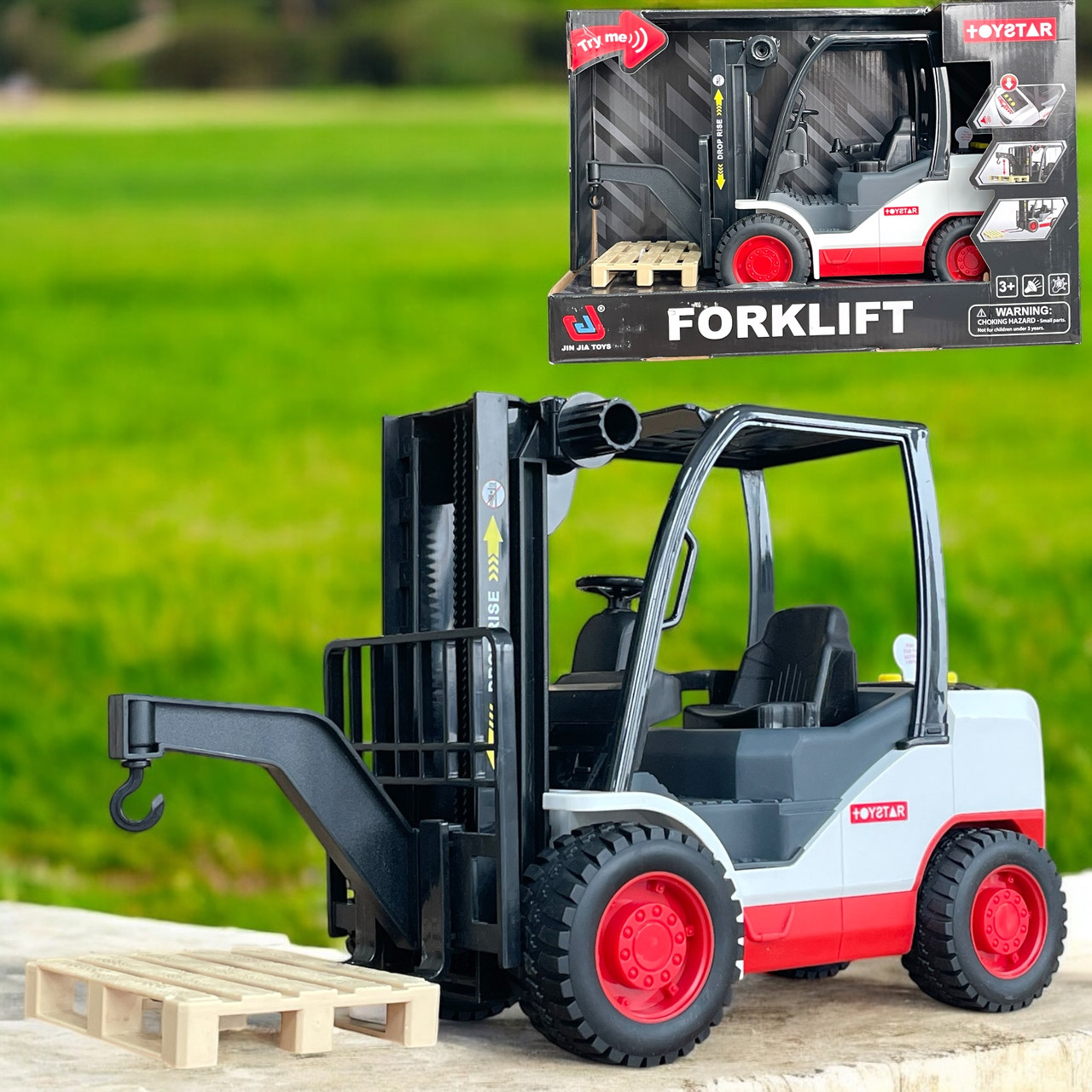 666-61P Погрузчик с 3 функциями Forlift 36*24см