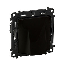 Legrand Valena Life кабелін беттерден шығару. пан. терминалдары жоқ антрацит