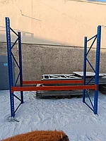 Стеллажи складские паллетные, 4100x2700x1100мм