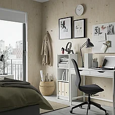 Стеллаж БИЛЛИ белый, 40x28x106 см ИКЕА, IKEA, фото 3