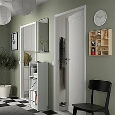 Стеллаж БИЛЛИ белый, 40x28x106 см ИКЕА, IKEA, фото 4