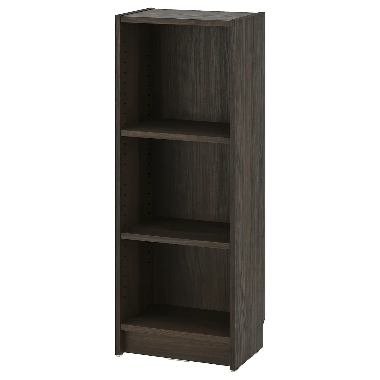 Стеллаж БИЛЛИ имитация дуба темно-коричневого цвета, 40x28x106 см. ИКЕА, IKEA
