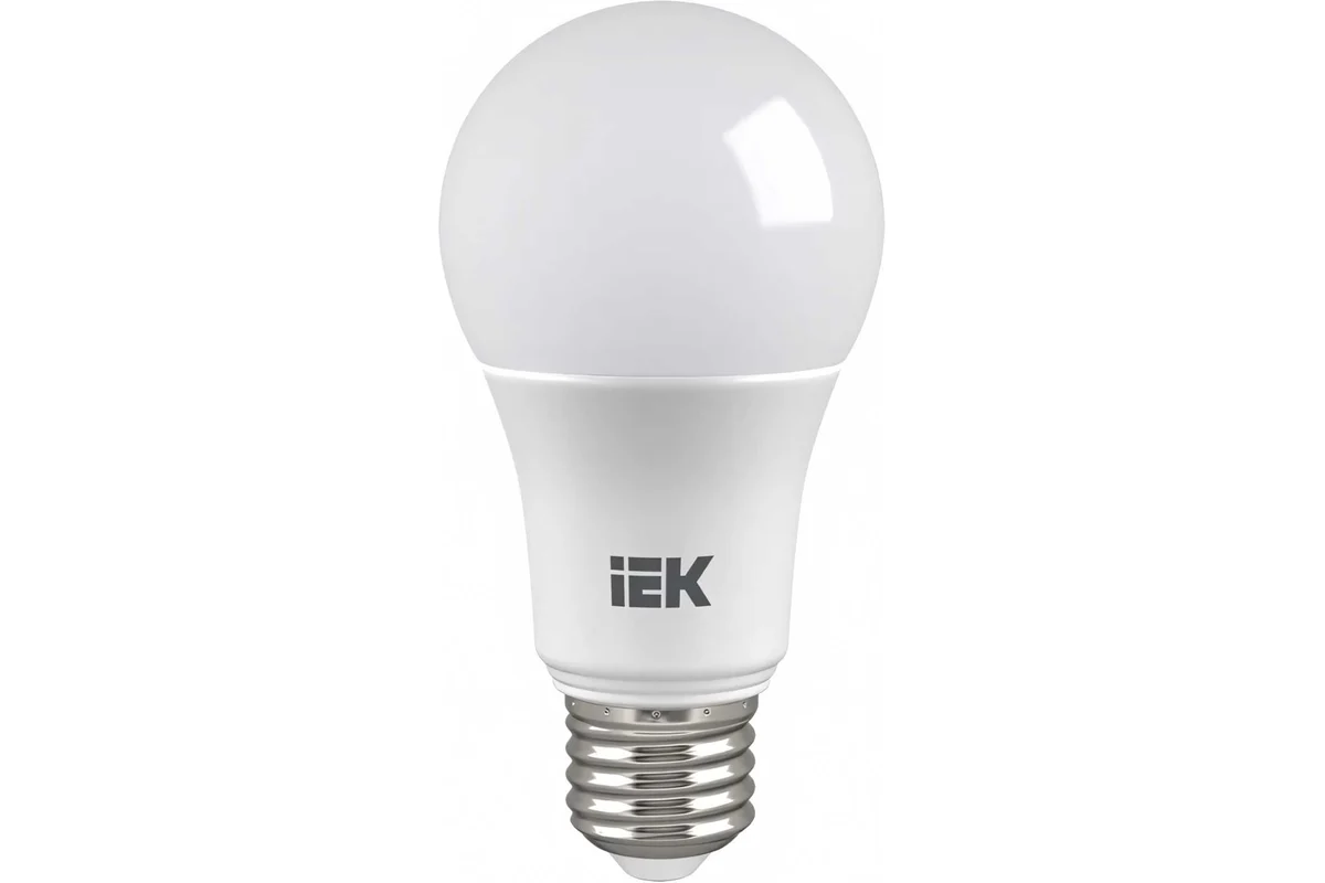 Лампа IEK LED A60 груша 11 Вт 230 В 3000К E27, фото 1