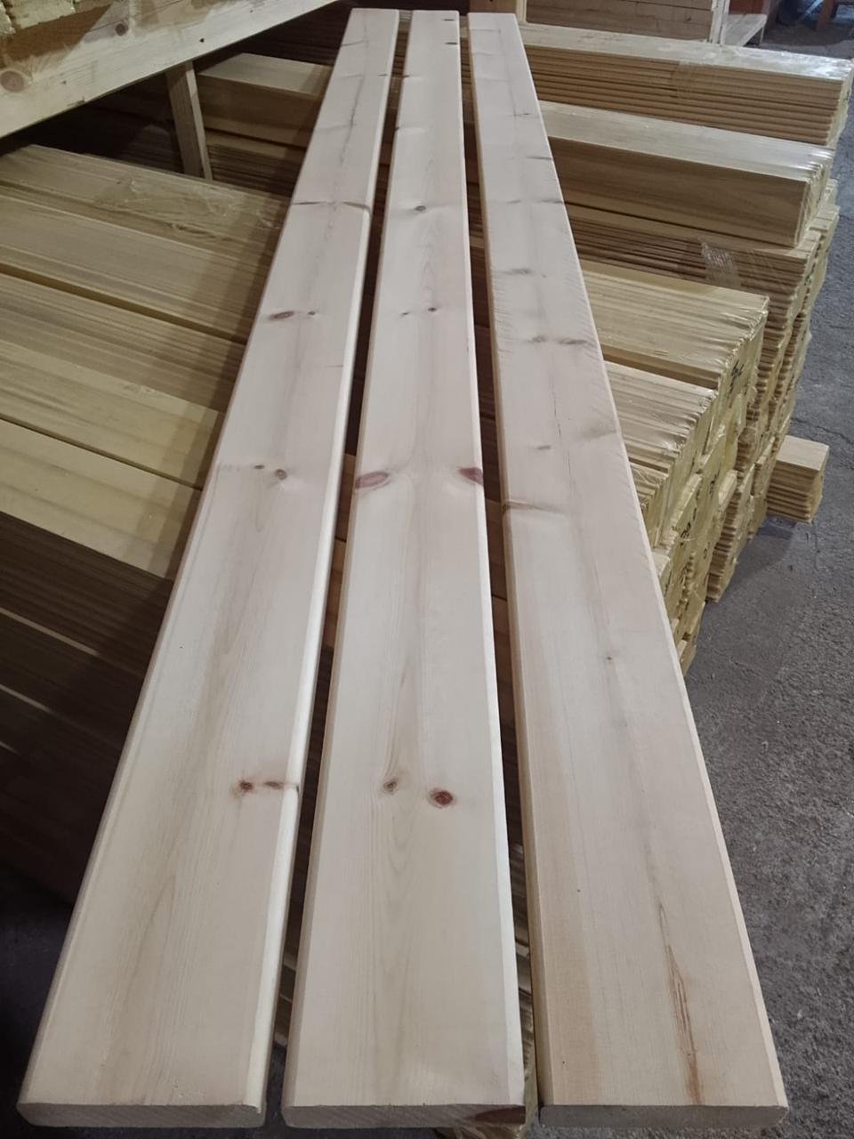 Полок кедр 27*110*3000 С сорт, фото 1