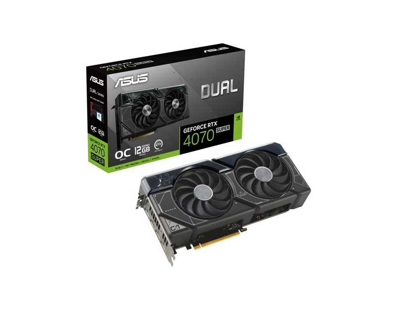 Видеокарта ASUS RTX 4070 SUPER 12GB